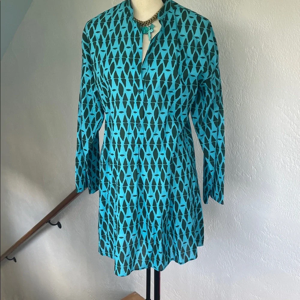 zara printed oversized dress SALE!! ZARA NWT WOMAN PRINTED MIDI DRESS BLUE / WHITE | 4437/256